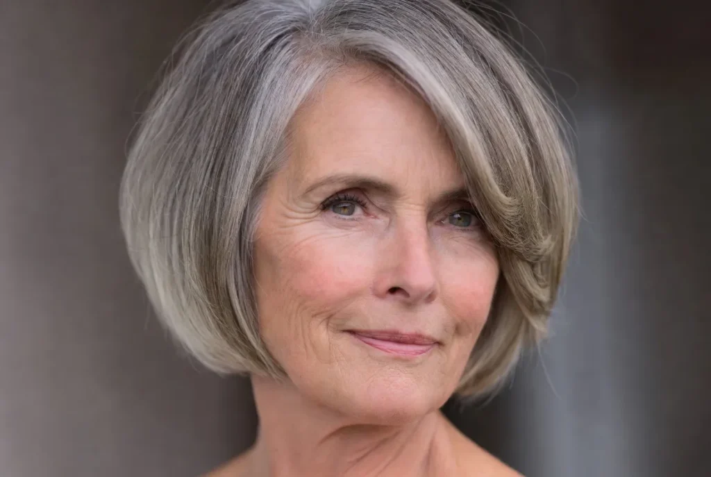 1. Soft Layered Short Bob