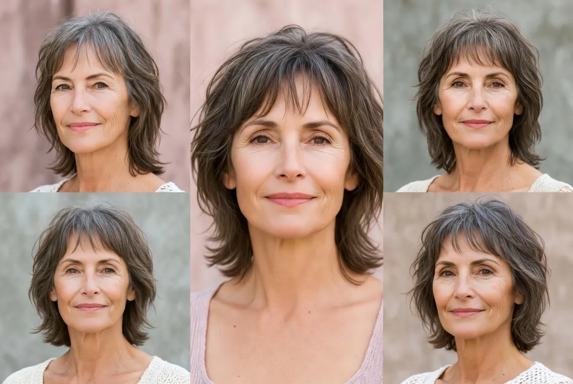 7 Medium Shaggy Hairstyles For Over 60 That Rejuvenate