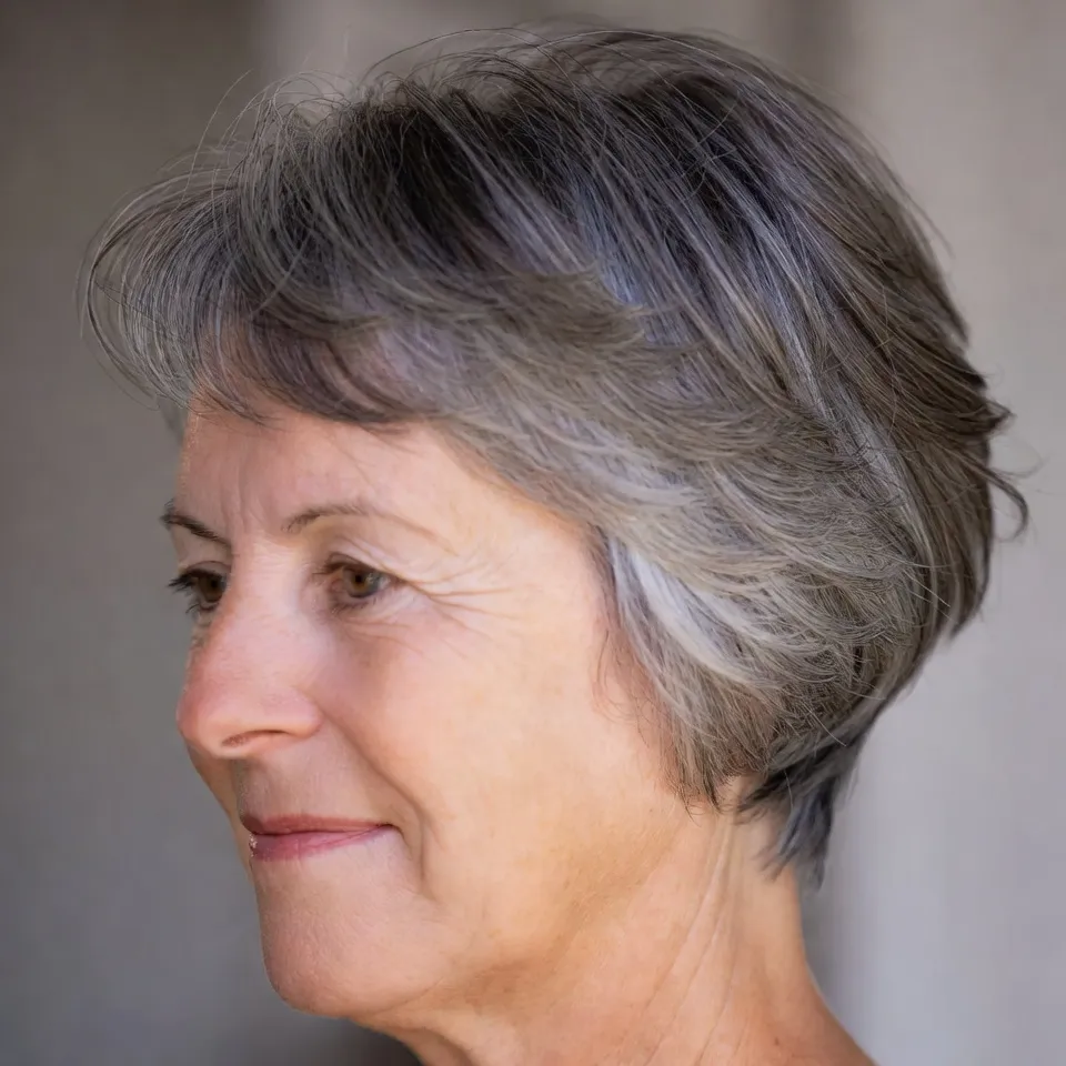 7. Short Tapered Wash-and-Wear Cut